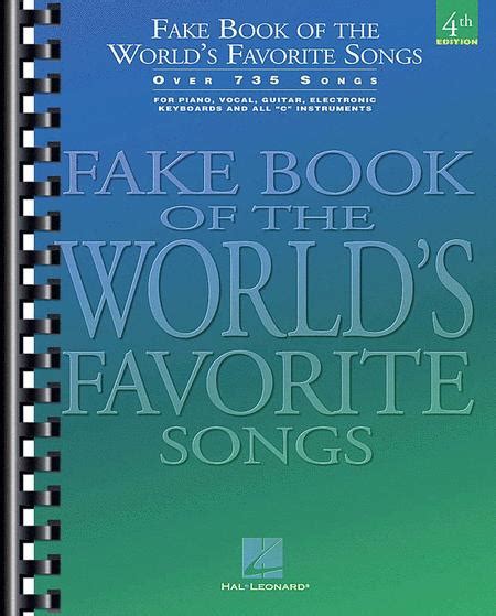 Fake Book Of The World's Favorite Songs - C Instruments - 4th Edition